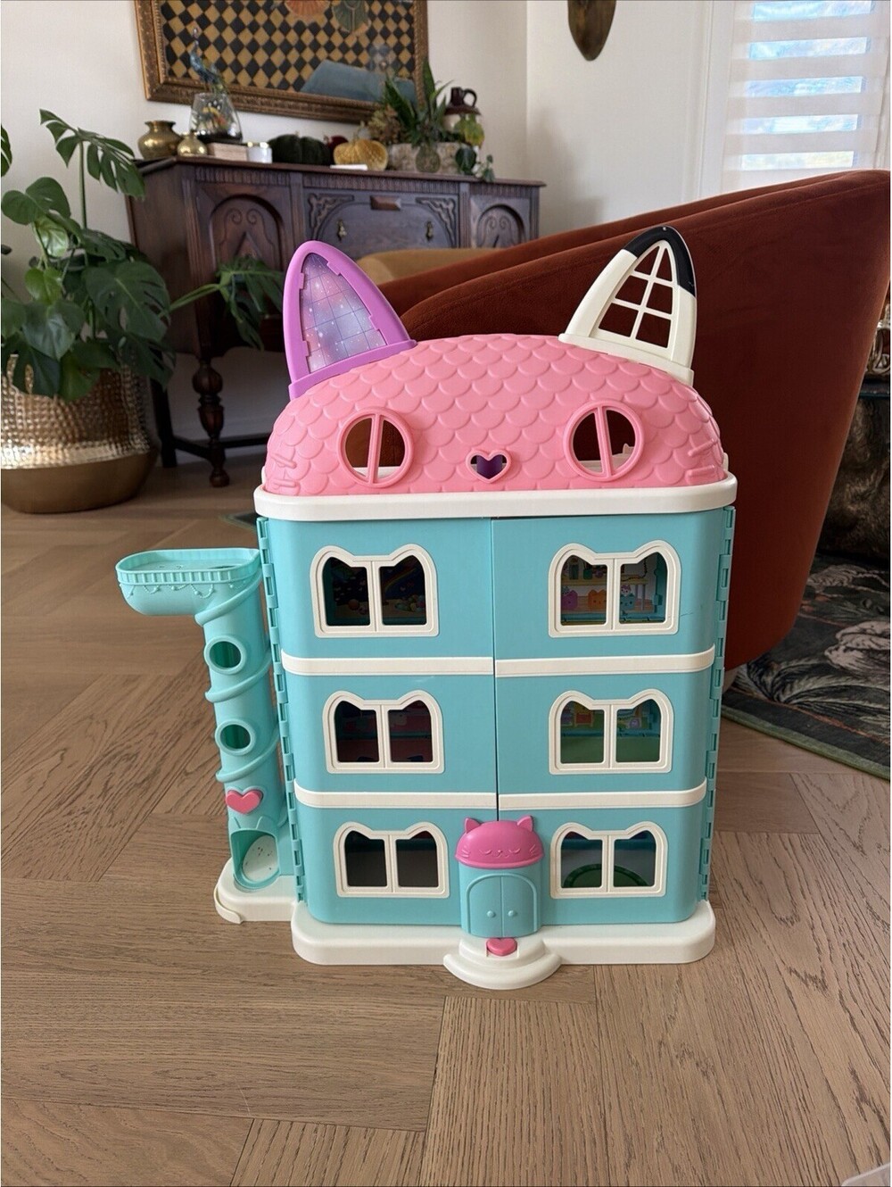 Gabbys Purrfect "Only Dollhouse" Spin Master Kids Sounds Works 2 Foot Tall